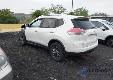 2016 Nissan Rogue Sl z USA, uszkodzony, nr VIN KNMAT2MV2GP728238